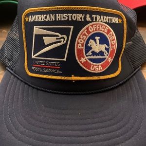 Vintage post office hat
